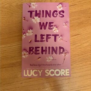 'Things We Left Behind' Book - Pink Cover